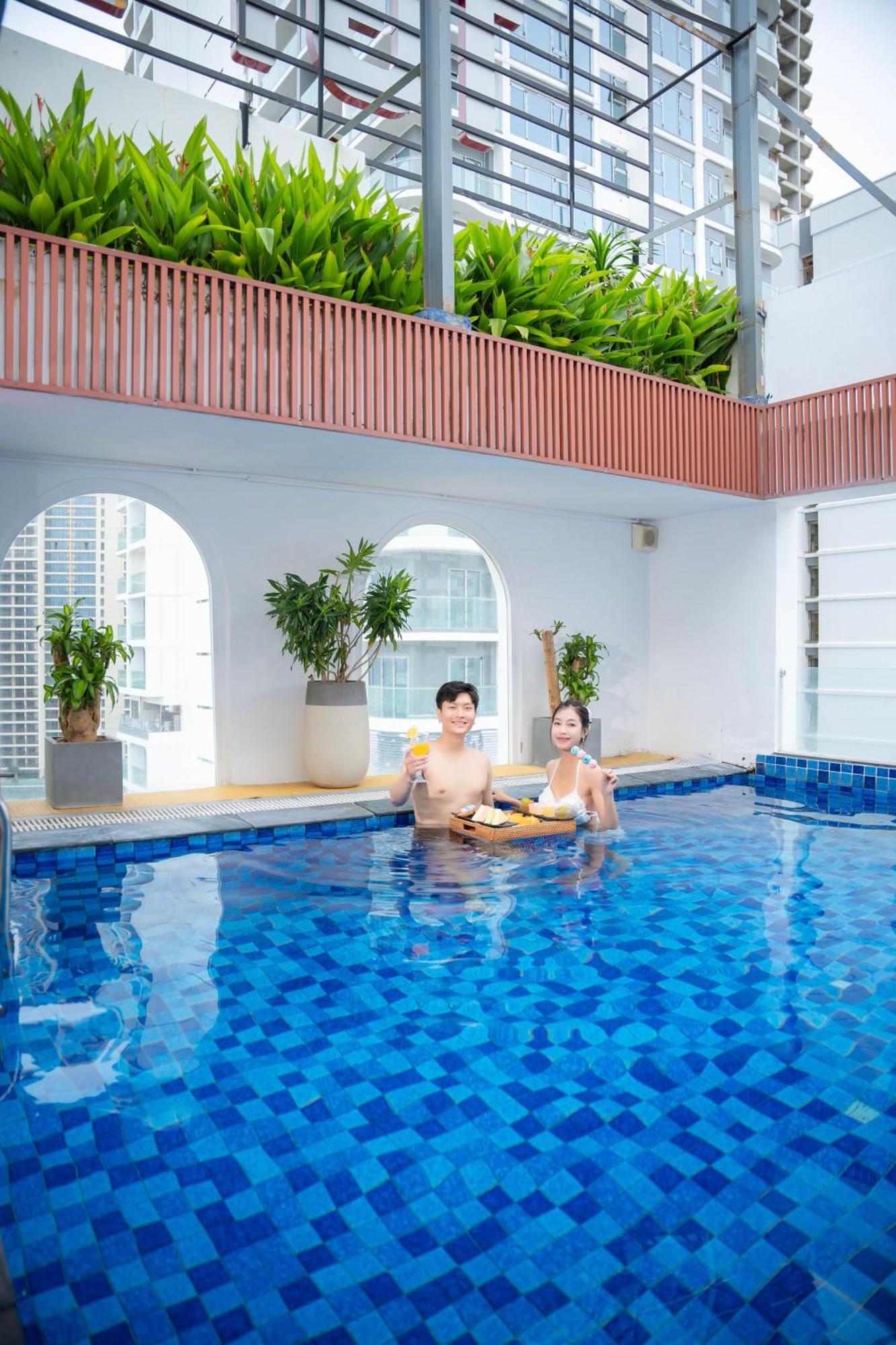 Tgt Beach Hotel Da Nang Exterior foto
